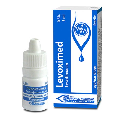 Levoksimed  0.5 % 5 ml  (göz damcısı) Levoximed