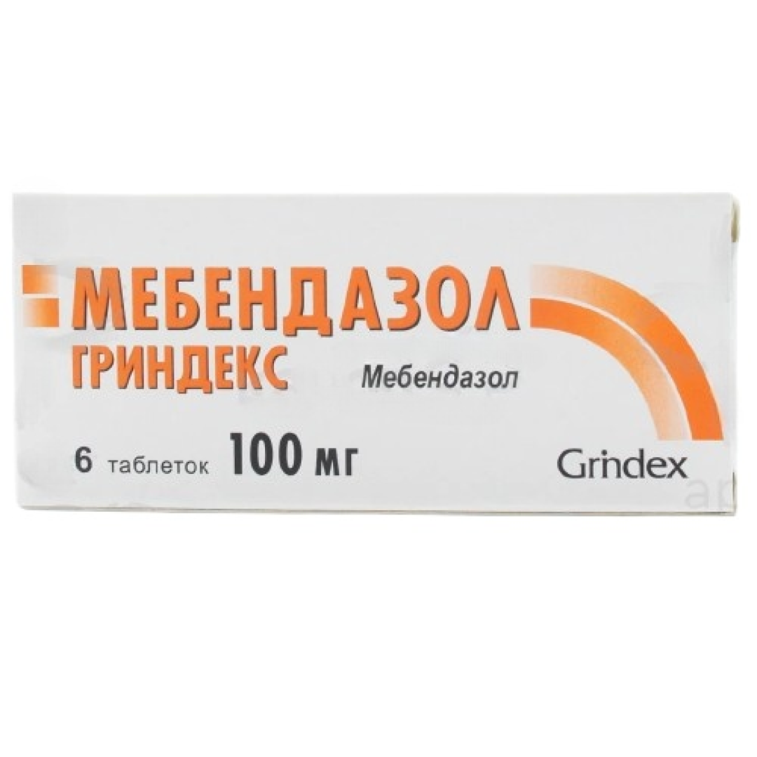 Mebendazol 100 mq № 6 (Tabletlər)