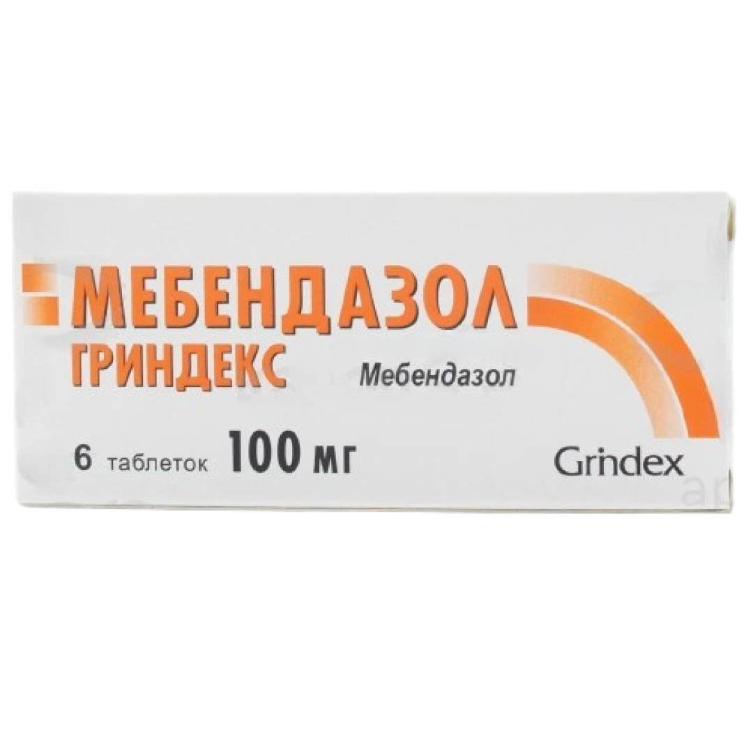 Mebendazol Qrindeks  100 mq N6