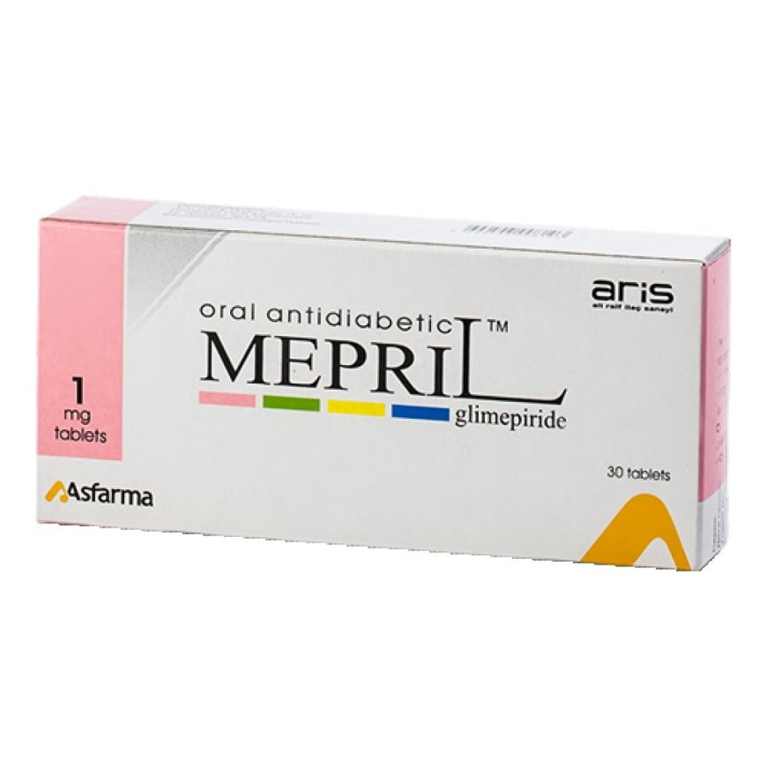 Mepril 1 mq № 30 (Tabletlər) (Türkiyə)