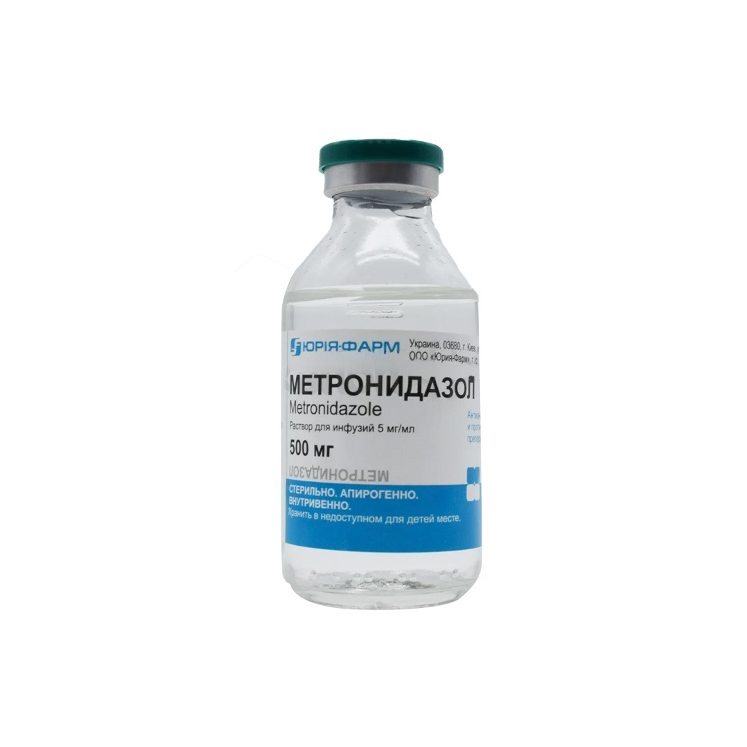Metronidazol 0,5% 100 ml (Məhlul) (Ukrayna)