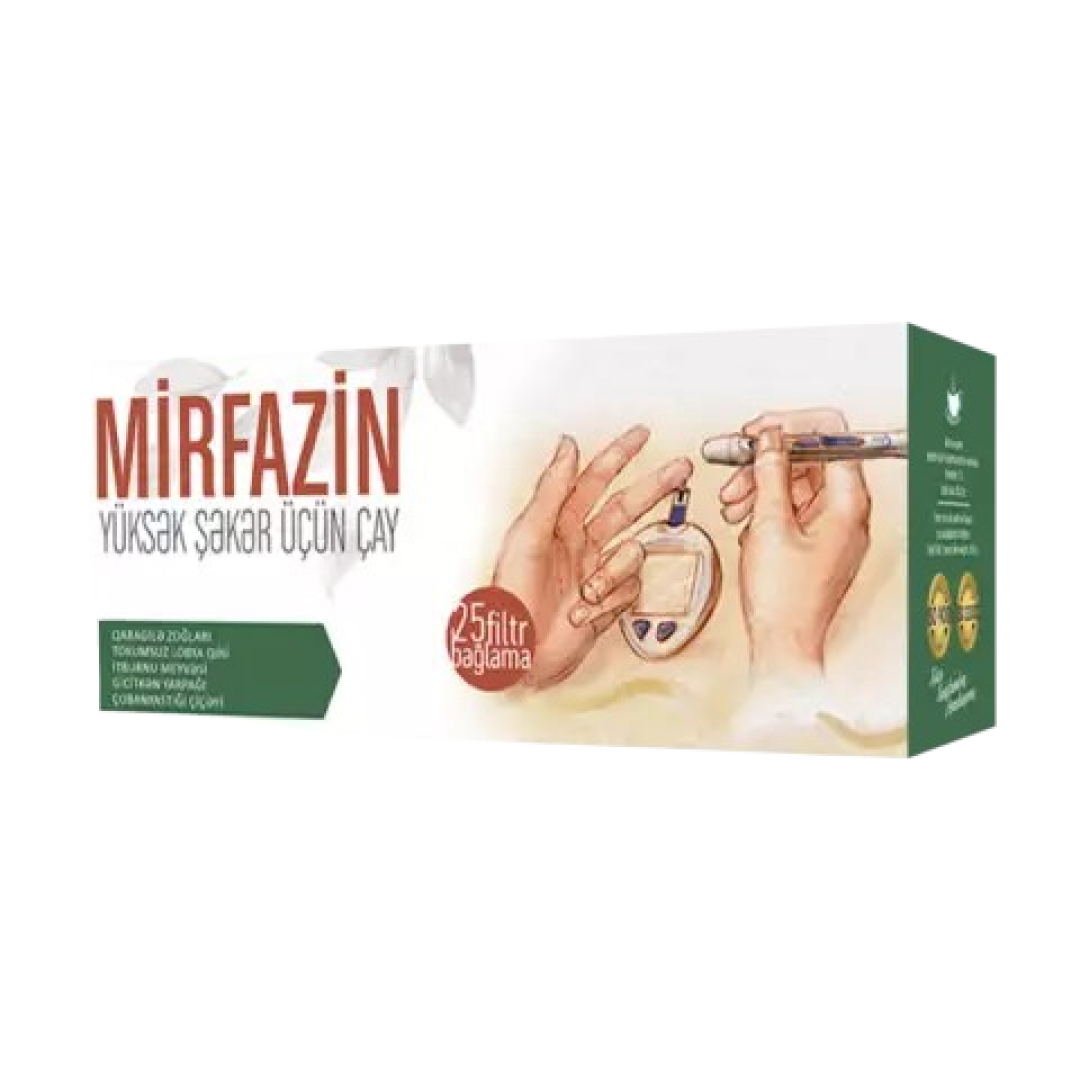 Mirfazin çayı diabet üçün №25