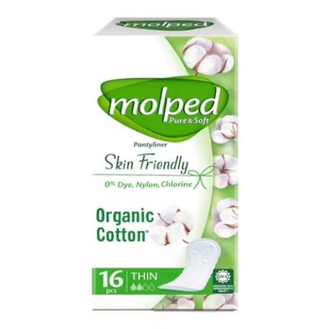 Molped pantyliner natural pambıq pedlər № 16