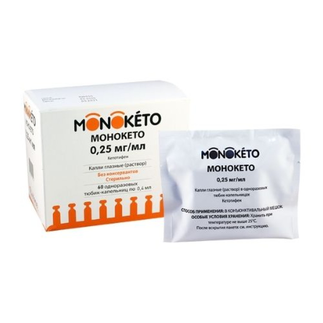 Monoketo 0,25 mq/0,4 ml № 60 (Damcı)