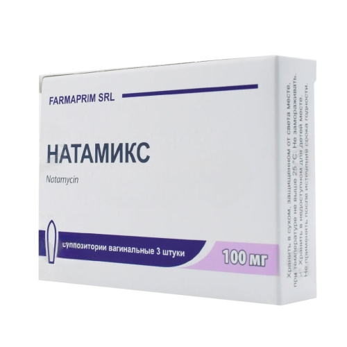 Natamiks  100 mq N3 (vaginal şamlar)