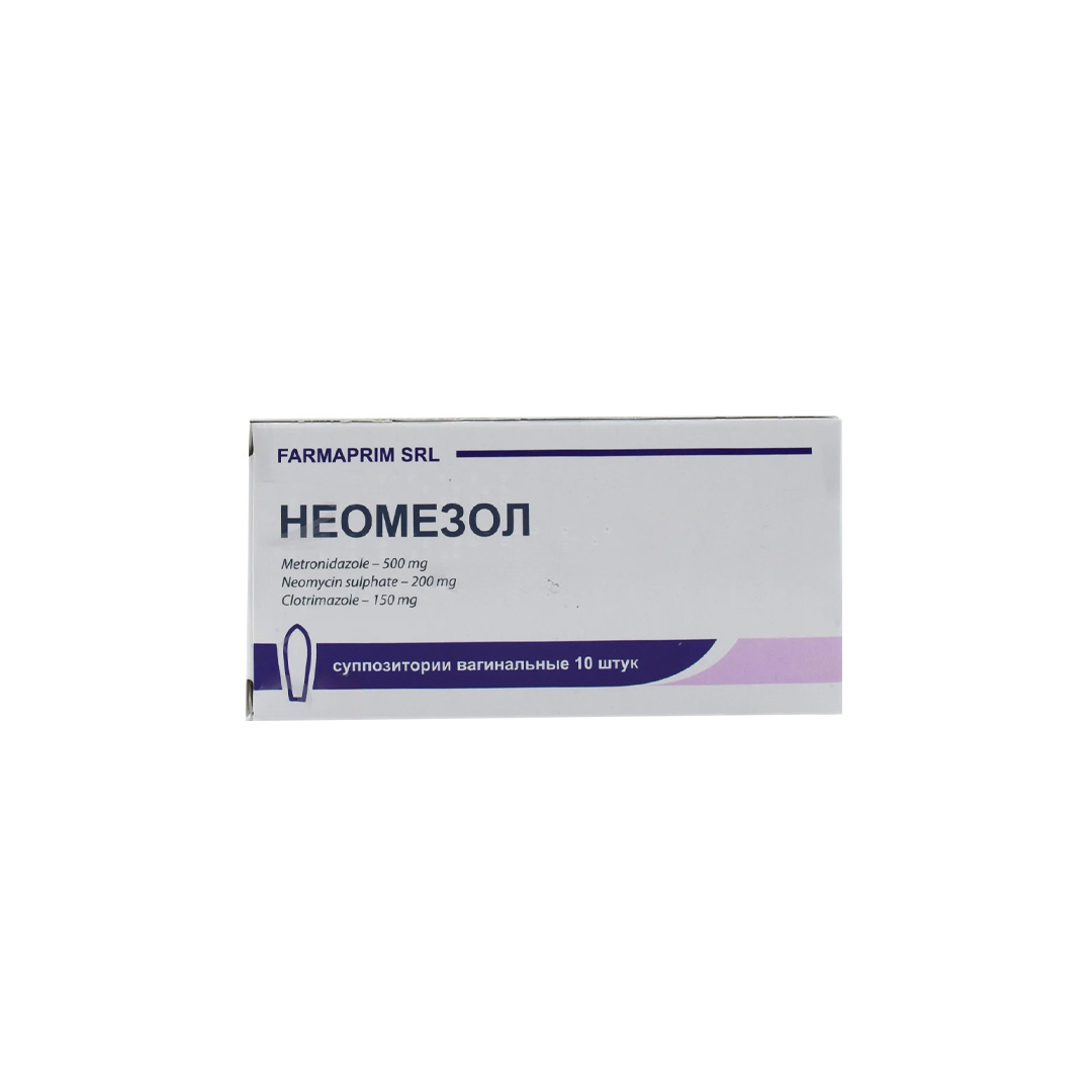 Neomezol  N10 (vaginal şamlar)