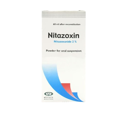 Nitazoksin suspenziya  2% 60 ml