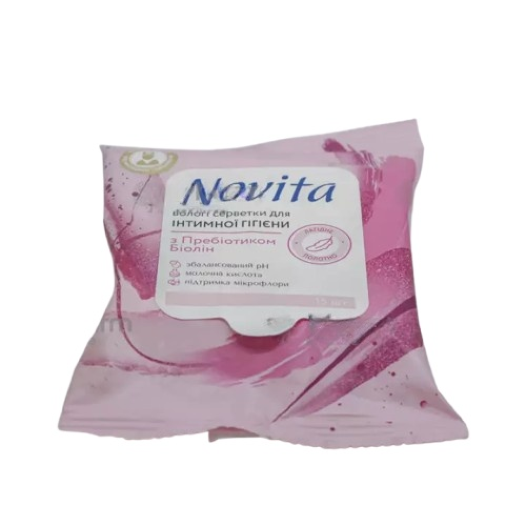 Nəm salfet intim Novita №15