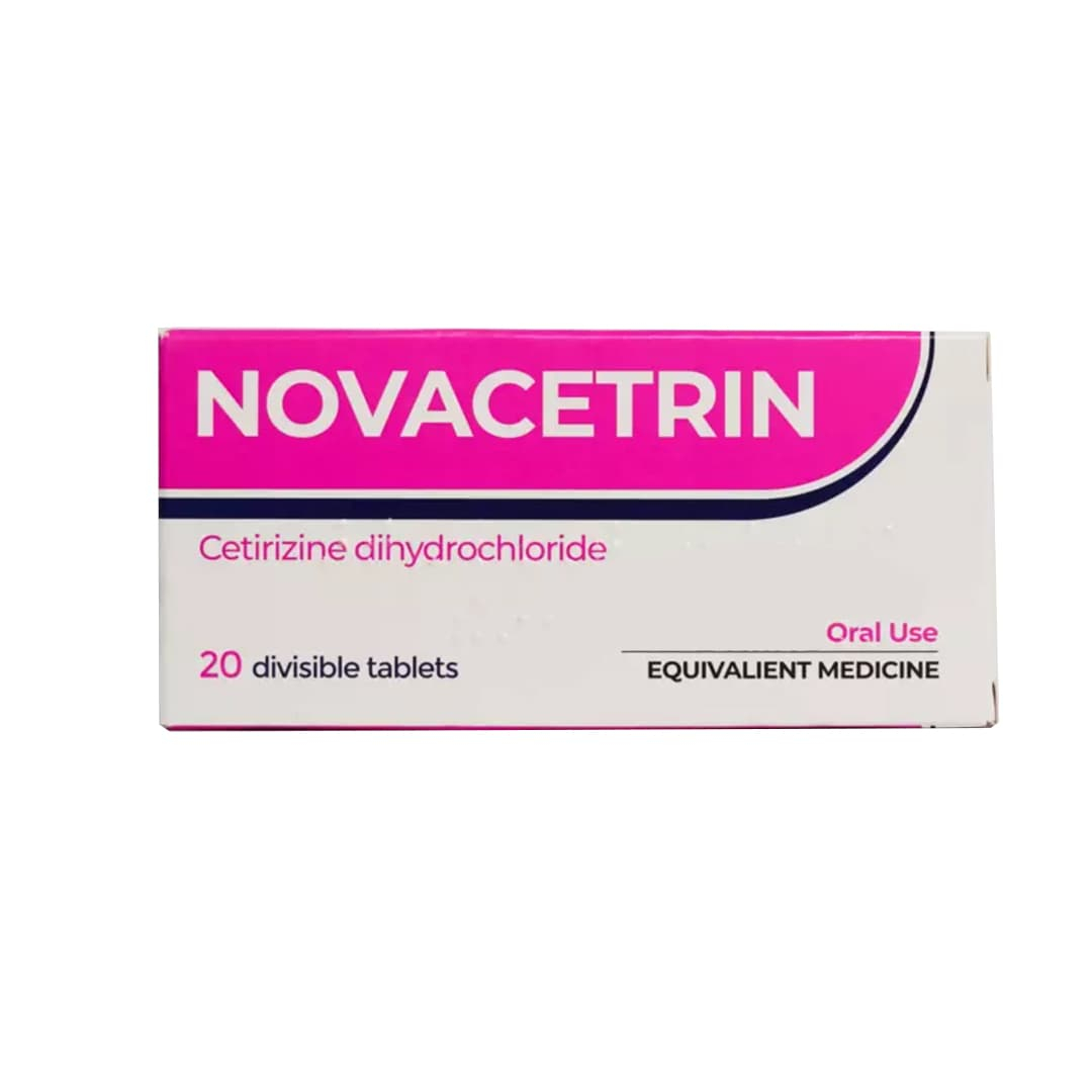 Novasetrin 10 mg № 20 (Tabletlər)