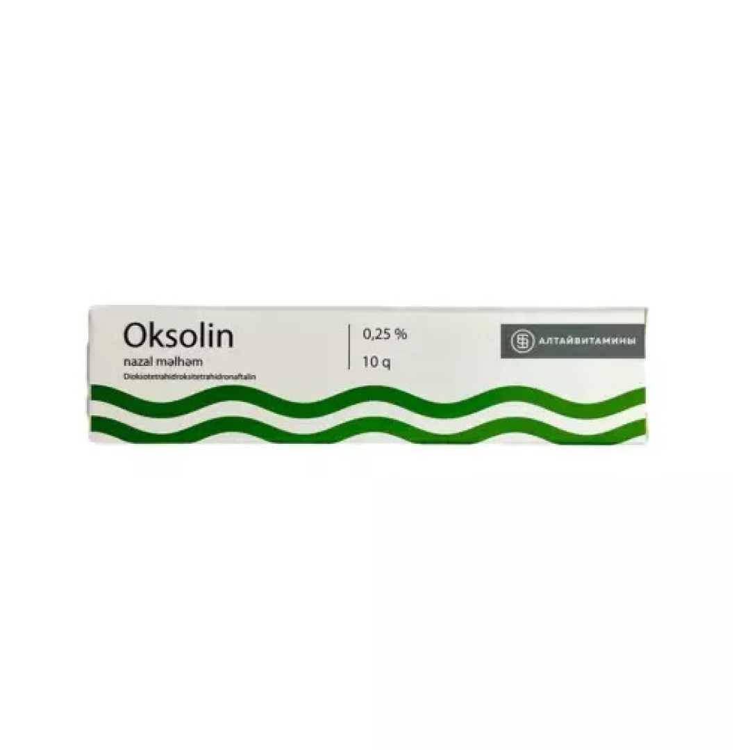 Oksolin 0,25% 10 q (Məlhəm)