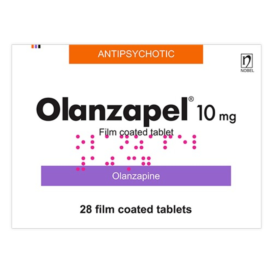 Olanzapin 10 mg №28 (Həblər) (Nobel Pharma İlac San. ve Ticaret A.Ş.) (Türkiyə)