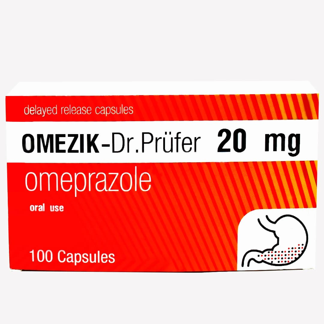 Omezik 20 mq № 100 (Kapsulalar)