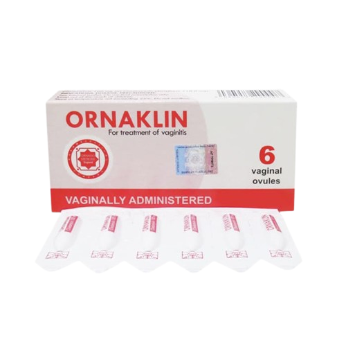 Ornaklin  N6 (vaginal şamlar)