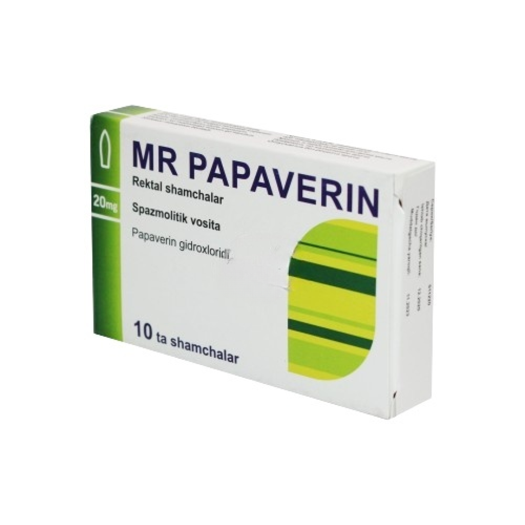 Papaverin 20 mq № 10 (Şamlar)