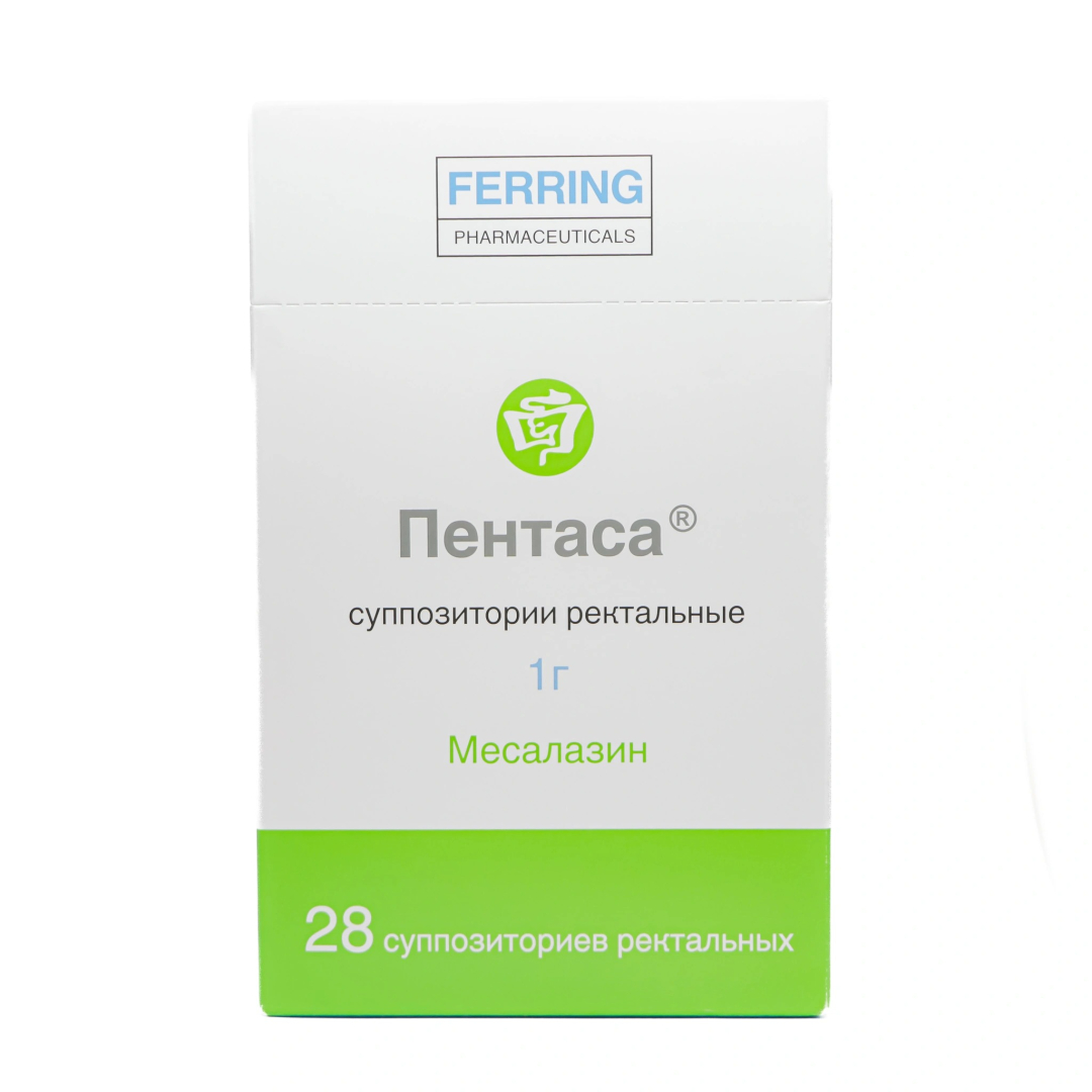 Pentasa 1000 mq № 28 (Rektal şam) (İsveçrə)