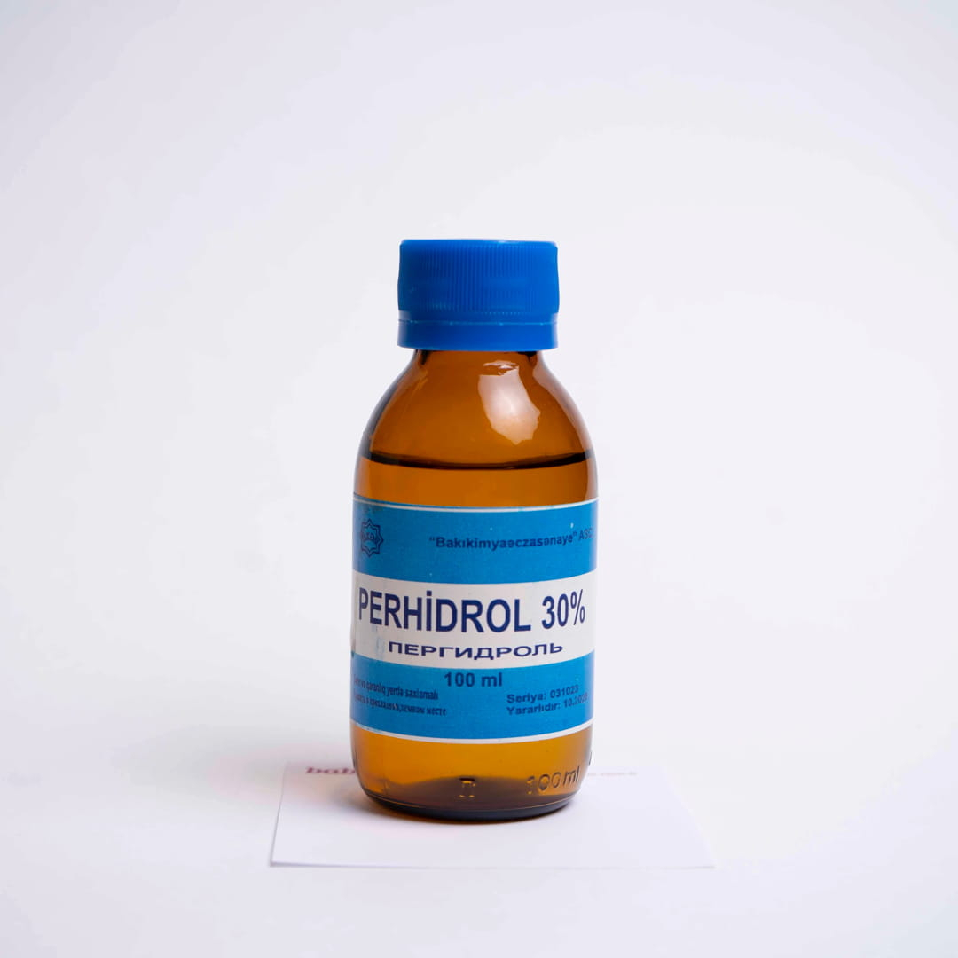 Perhidrol 30% 100 ml (Məhlul) (Azərbaycan)