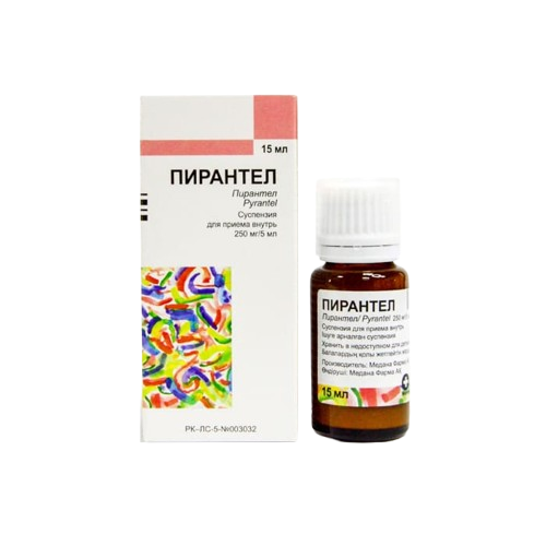 Pirantel suspenziya 15 ml