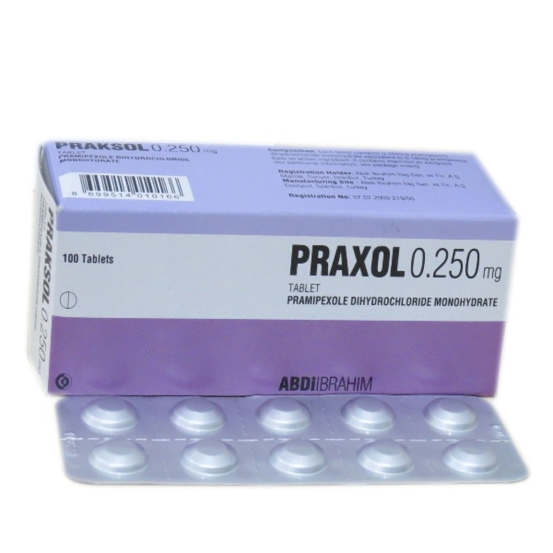 Praksol 0.25 mq № 100 (Tablet) (Türkiyə))