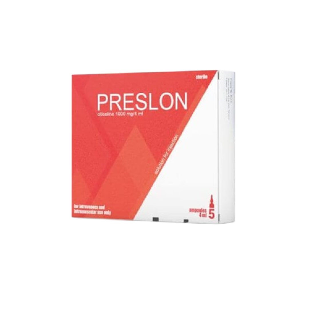 Preslon 1000 mq 4 ml № 5 (Ampulalar) (Mefar İlaç Sanayi A.S) (Türkiyə)