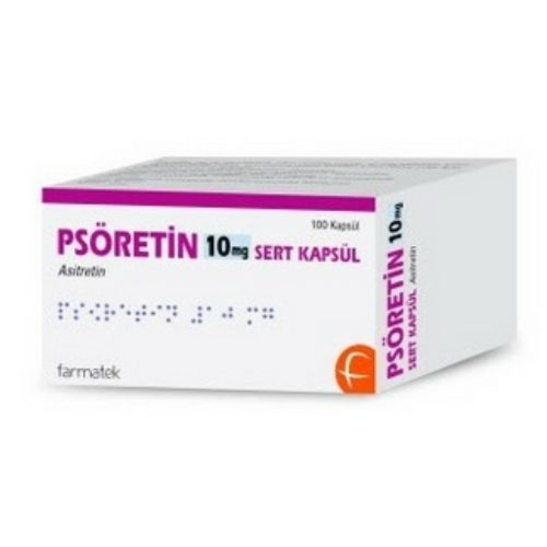 Psoretin 10 mq № 100 (Kapsulalar)