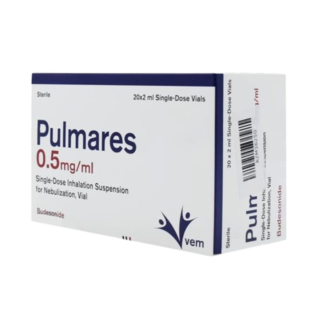Pulmares 0,5 mq/ml 2 ml №20 (Flakon)