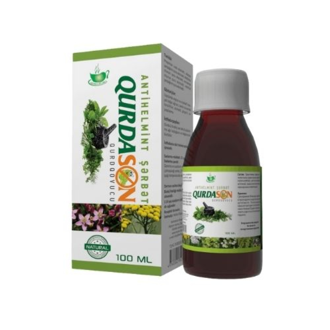 Qurdason 100 ml sirop (Azərbaycan)