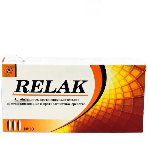 Relak  N10 (rektal şamlar)