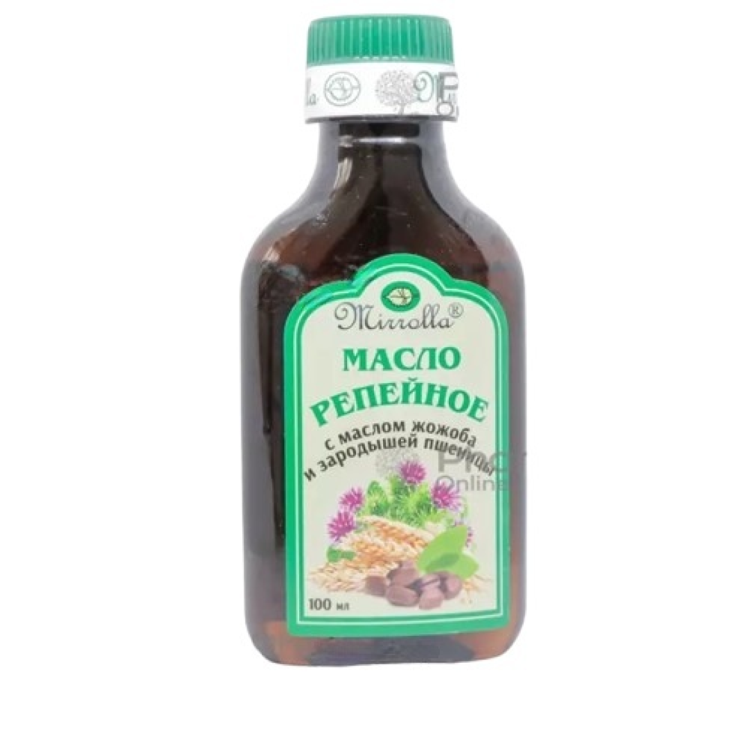 Repeynoe maslo dulavratotu yağı. buğda və jojoba 100 ml (Solution) (Mirra MMC) (Rusiya)