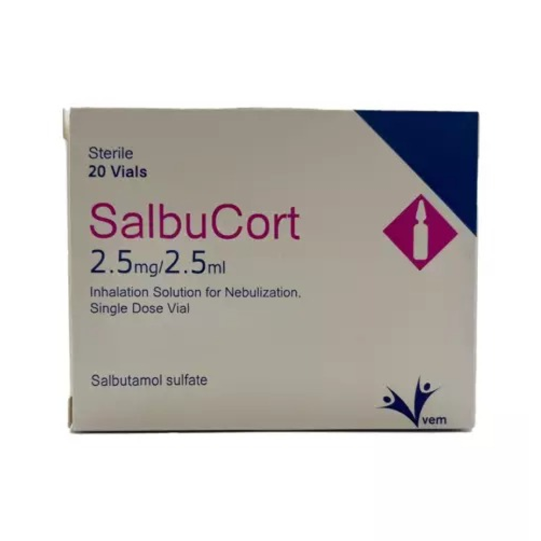 Salbukort 2,5 mq 2,5 ml №20 (Ampulalar)