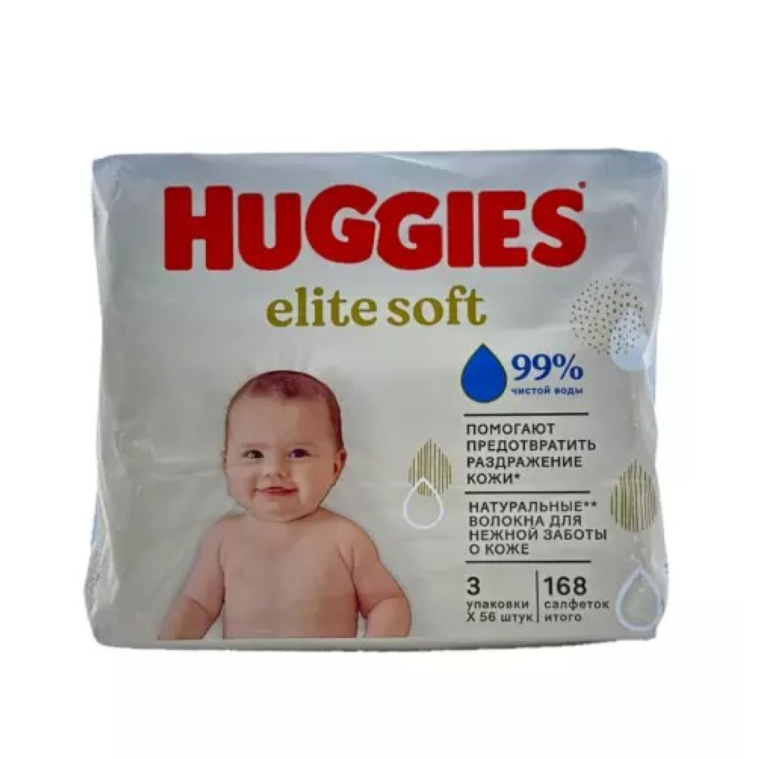 Salfetka nəm Huggies ultra rahat aloe 2+1 (9460) № 168