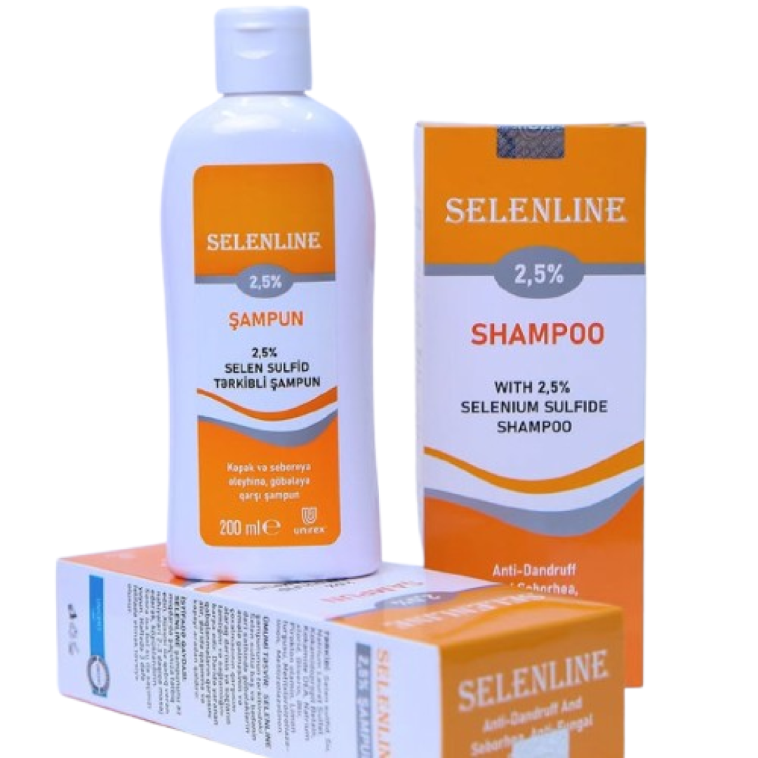 Selenline şampun   2.5%  200 ml