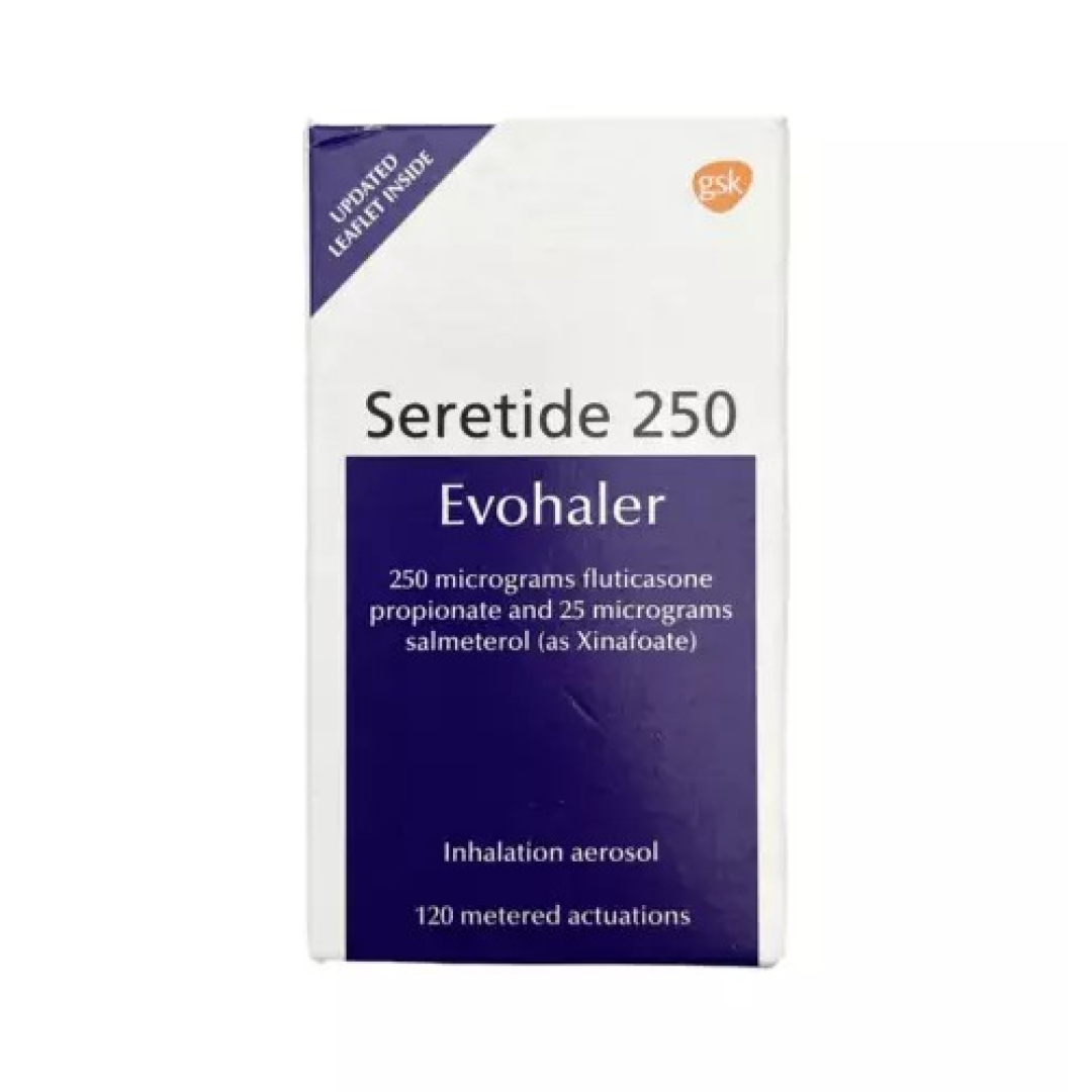 Seretid 25/250 mkq 120 doza