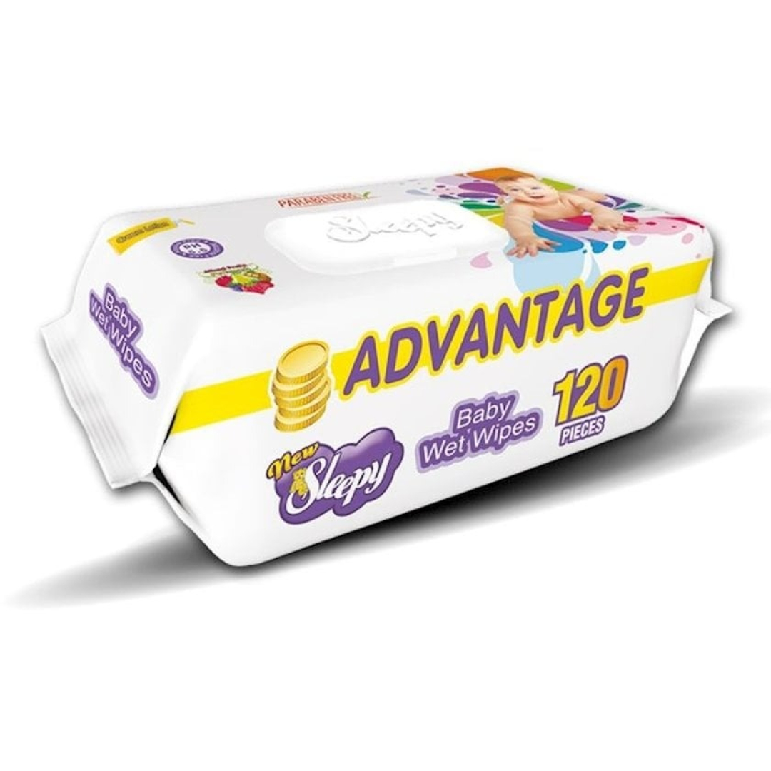 Sleepy Nəm Salfetlər Advantage № 120