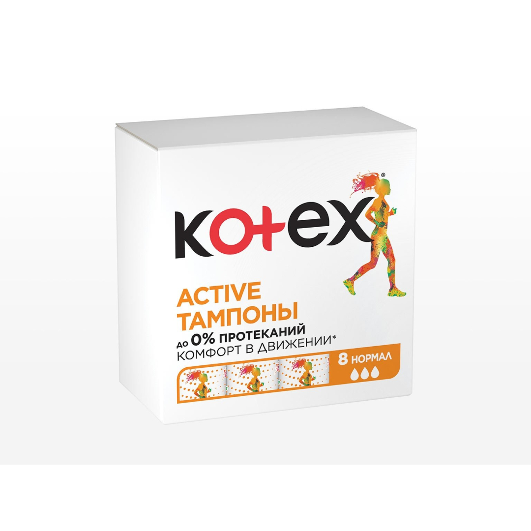 Tamponlar Koteks normal aktiv №8