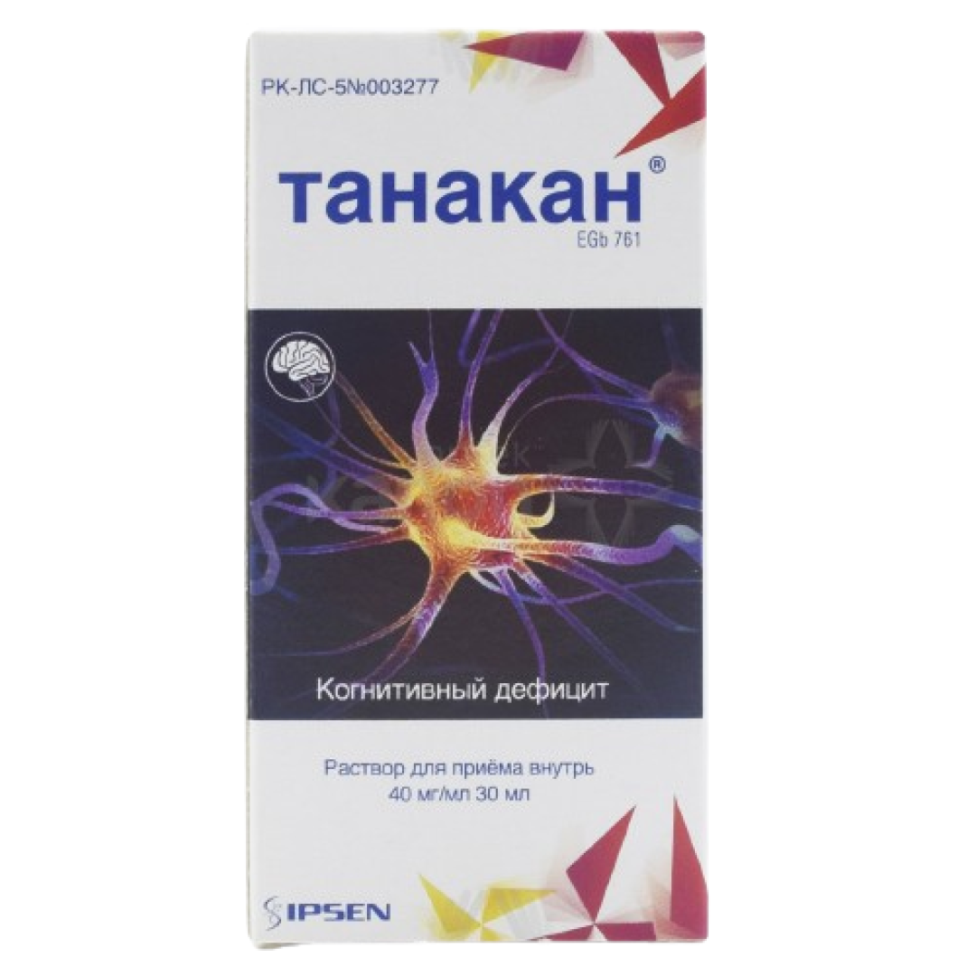 Tanakan 30 ml (Damla) (Fransa)