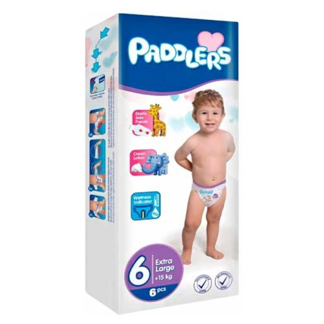 Uşaq bezi "Paddlers - 6"15+kq ekstra böyük №38