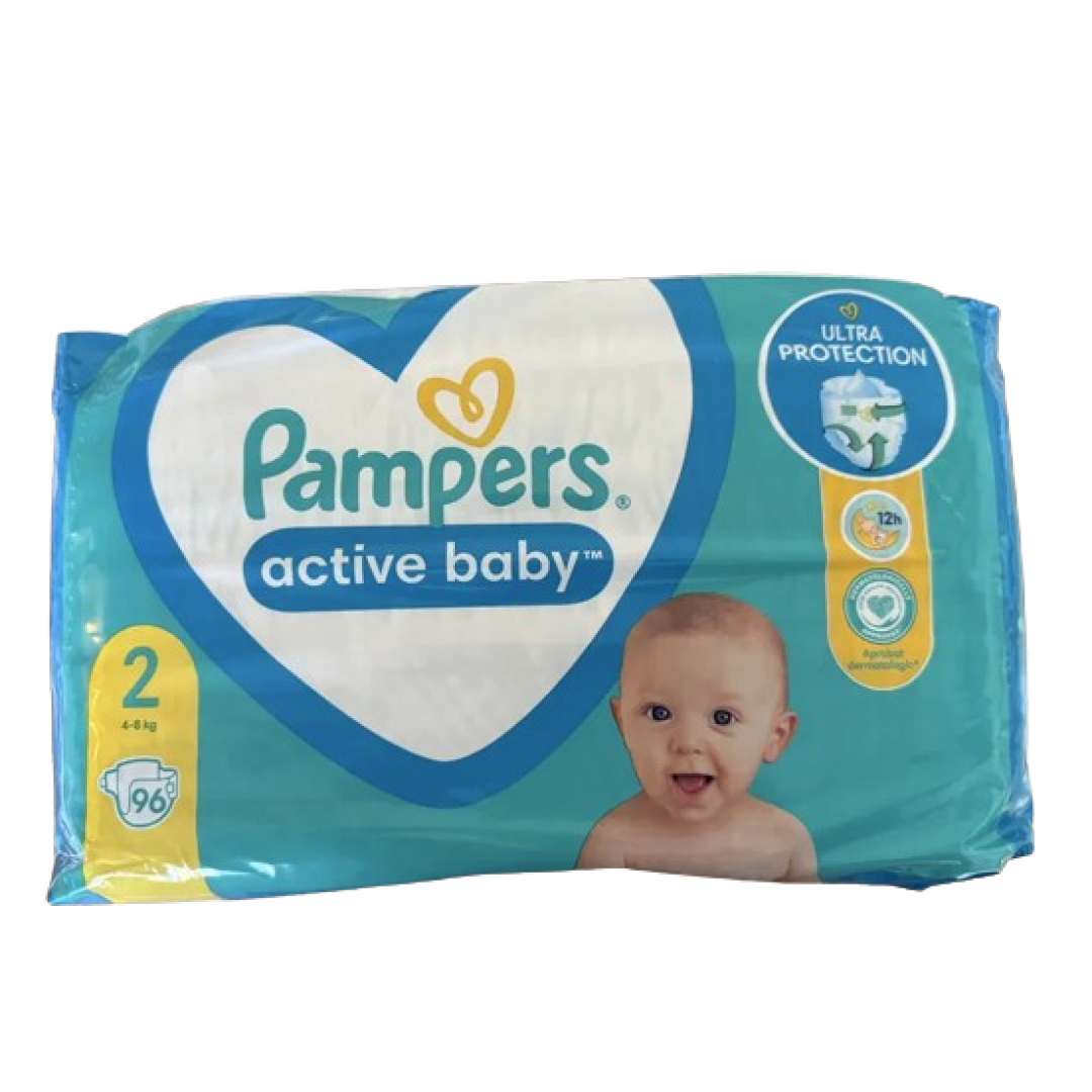 Uşaq bezi "Pampers - 2" 4-8 kq № 94 (Türkiyə)