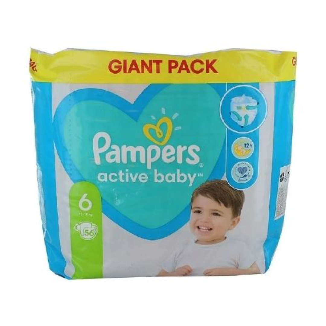 Uşaq bezi "Pampers - 6 "13-18 kq № 32 (Fransa)
