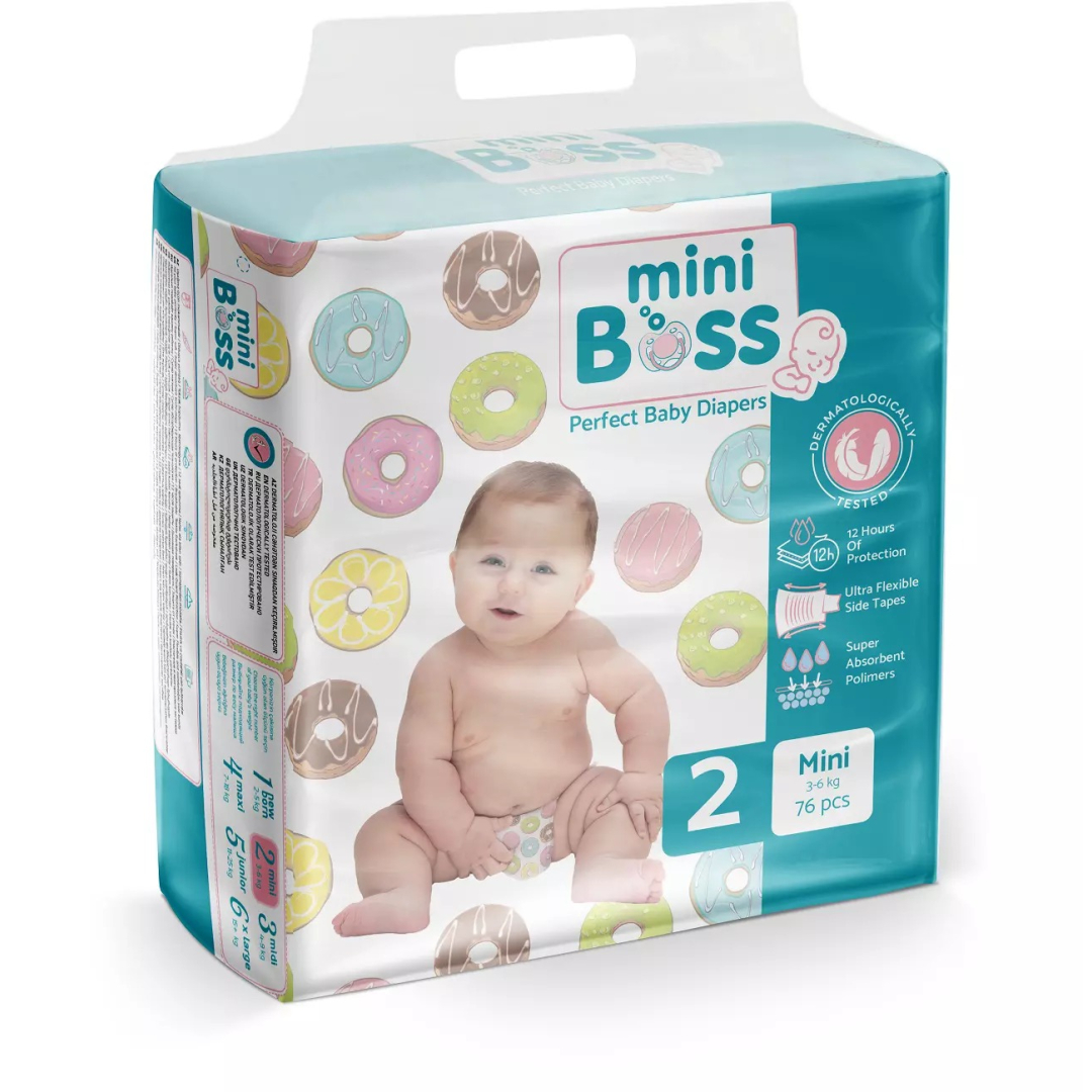 Uşaq bezləri Mini Boss 2 Mini 3/6kq (0161) № 76 (Azərbaycan)