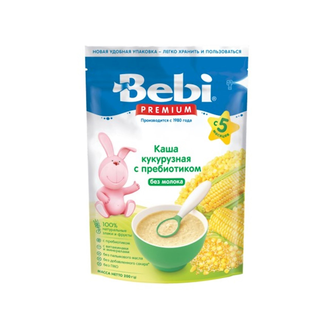 Uşaq qidası Baby Premium qarğıdalı süd sıyığı 5 aydan 200 qr