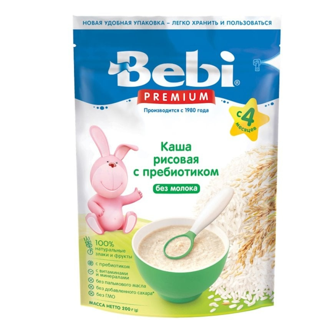 Uşaq qidası Beybi 4 aylıq prebiotikli südsüz düyü sıyığı 200 qr