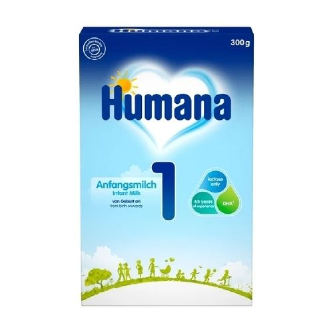 Uşaq qidası Humana - 1 Yenidoğulmuşlar üçün (0269) 300 qr(Almaniya)