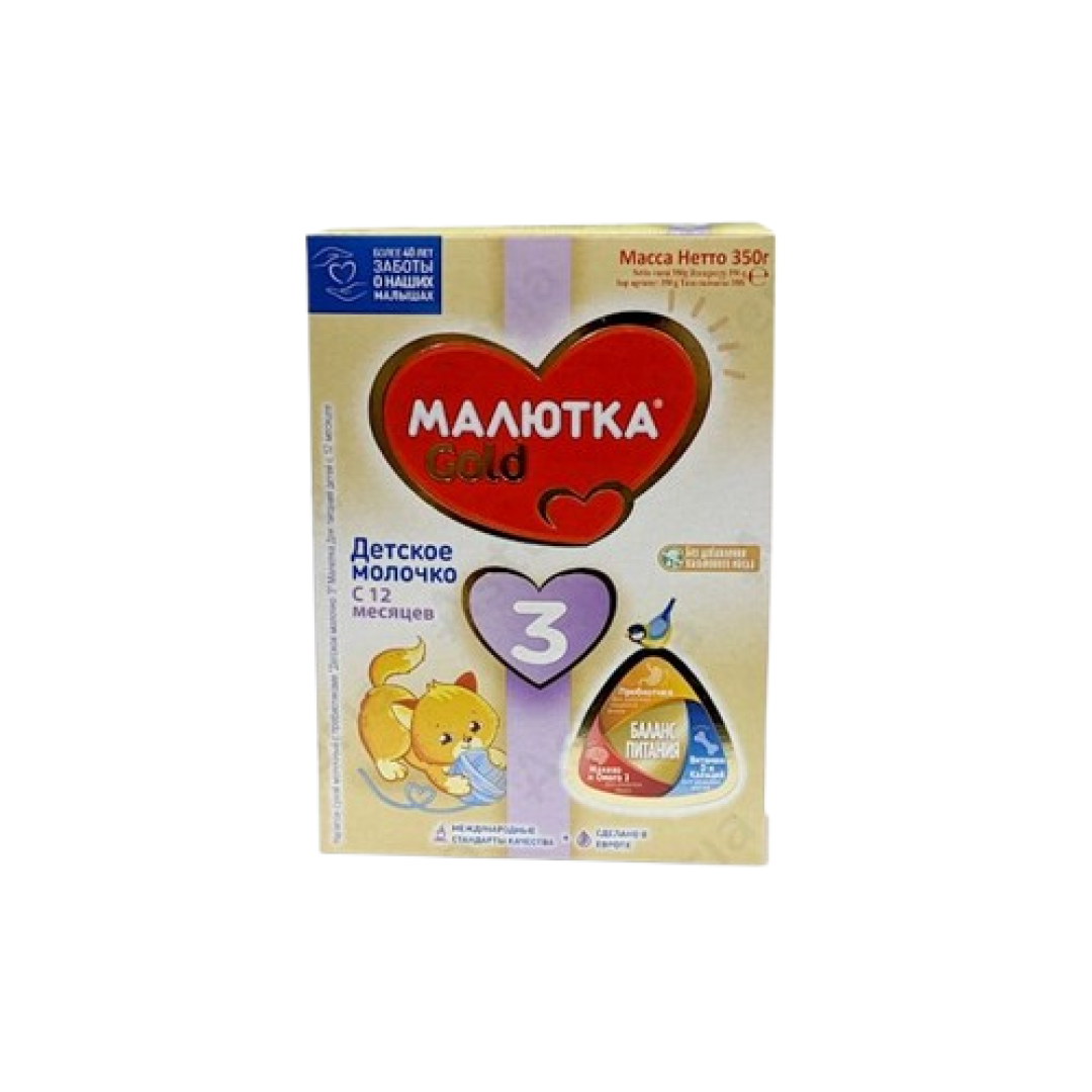 Uşaq qidası Malyutka - 3 Gold 350qr