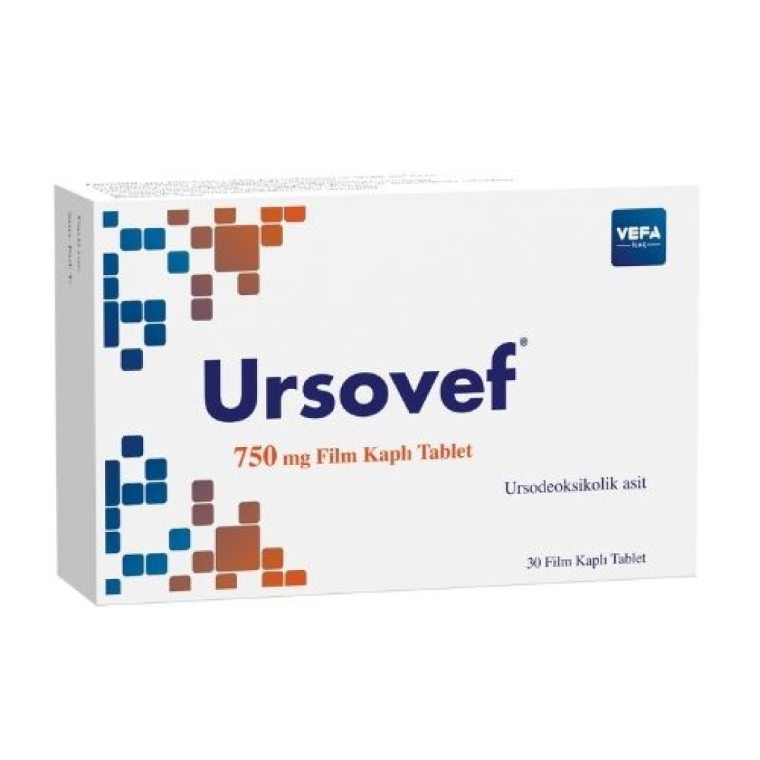 Ursovef 750 mg №30 (Tabletlər) (Türkiyə)
