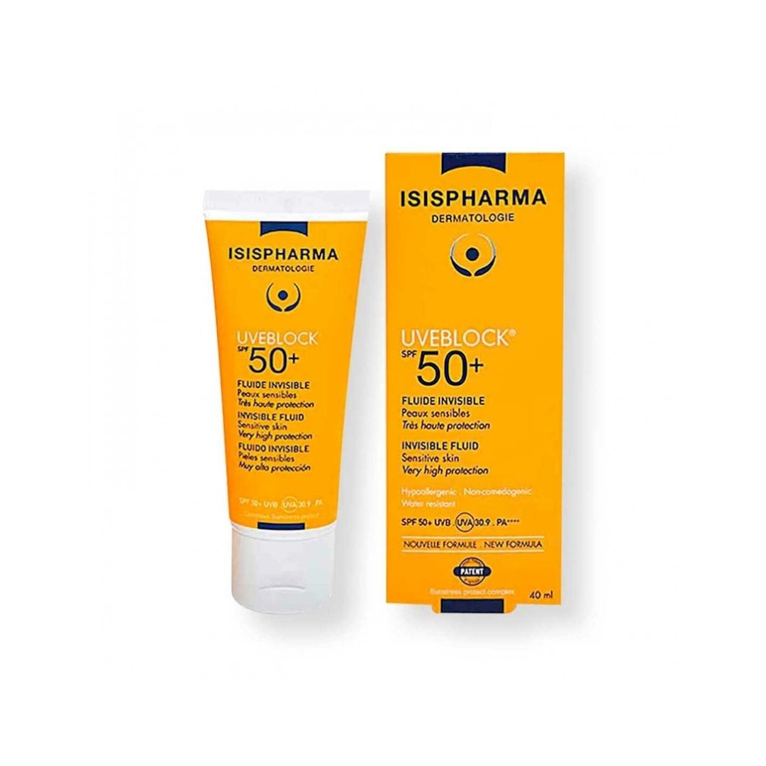 Uveblok SPF50 Fluide Invisible 40ml (Krem) (ISIS Pharma)