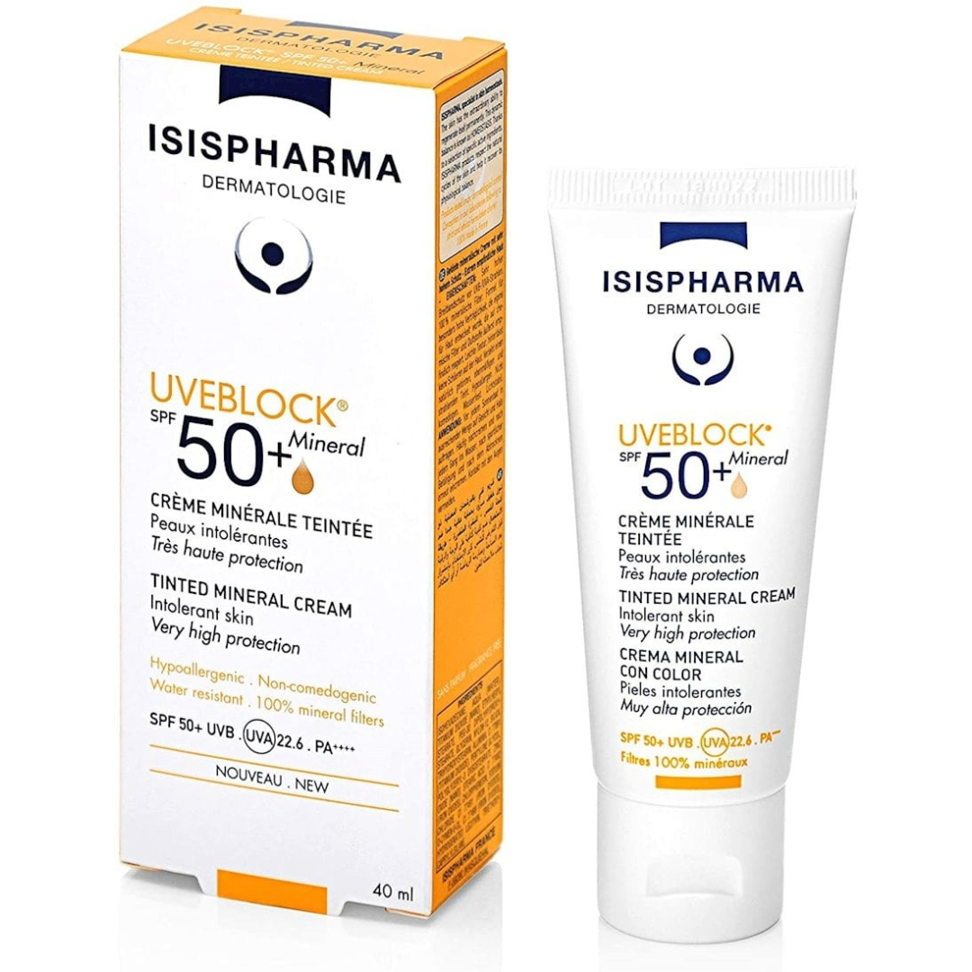 Uveblok SPF50 + (mineral) 40 ml (Krem)