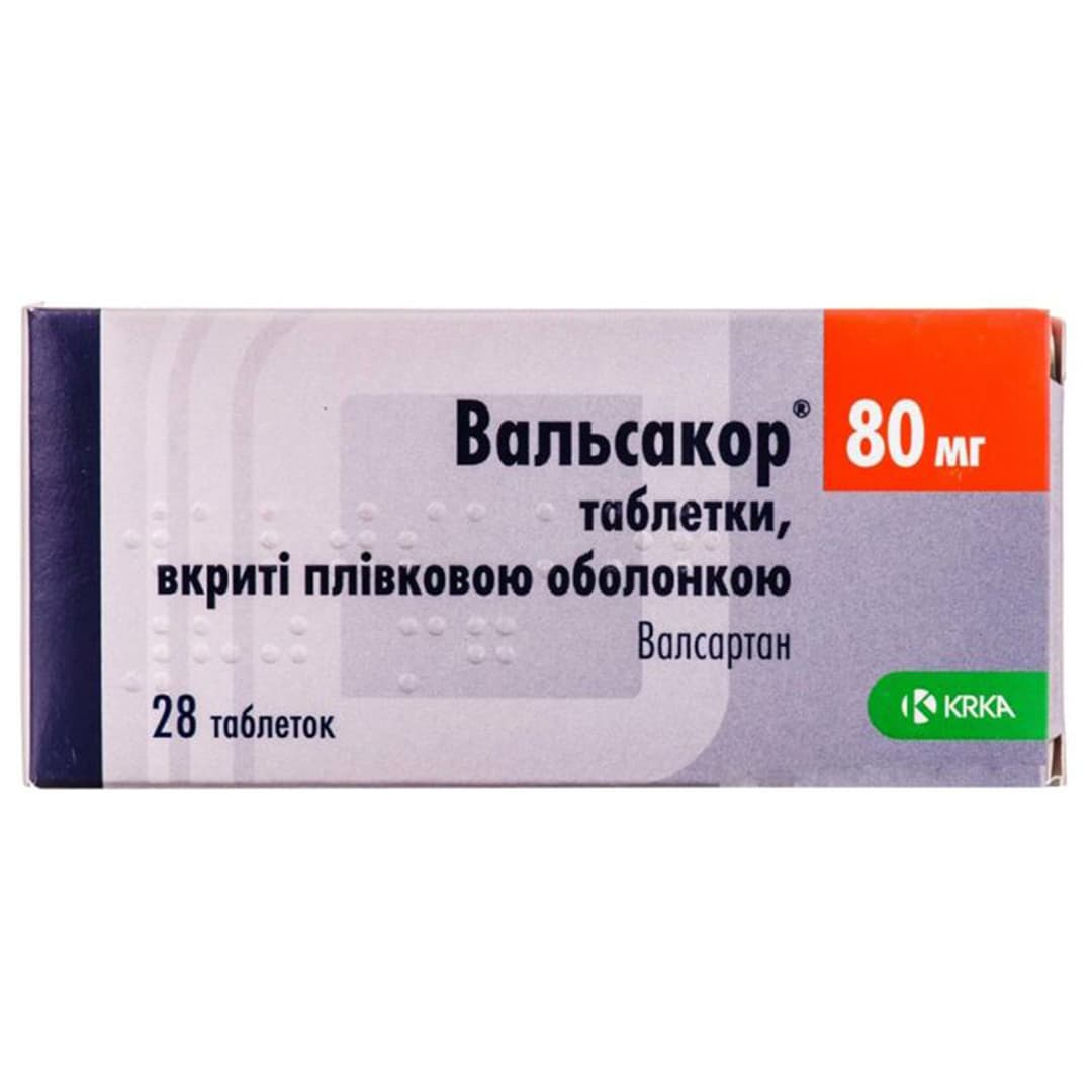 Valsakor 80 mg № 28 Həblər (Sloveniya)
