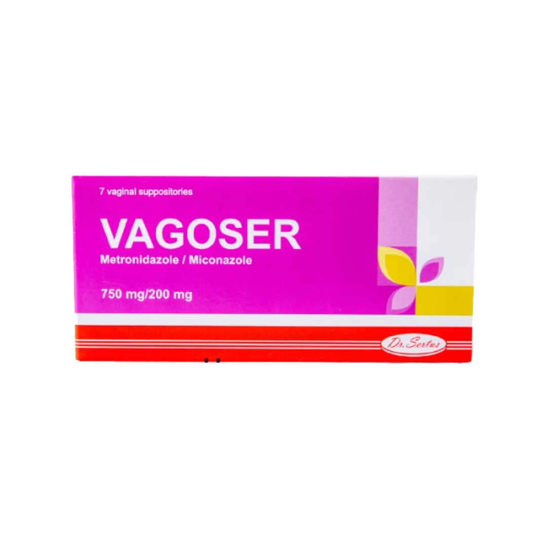 Vaqoser  750 mq/200 mq N7 (vaginal şamlar) Vagoser