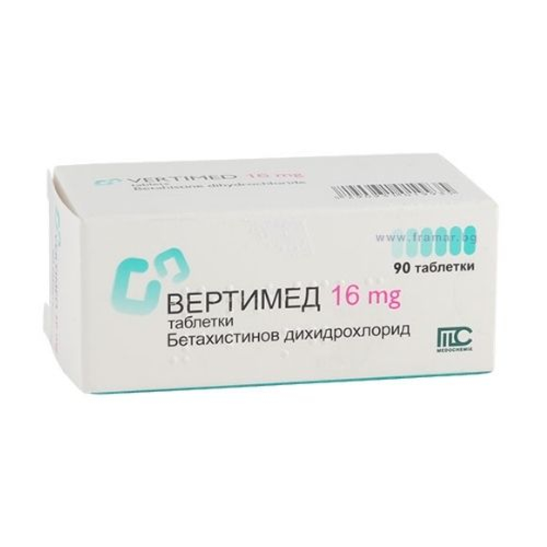 Vertimed 16 mg № 30 (Tabletlər)