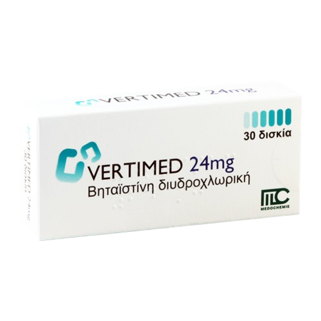 Vertimed 24 mg № 30 (Tabletlər) (Kipr)